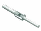 System mechanicznego łączenia prętów FORTEC Typ MR Ø 24 mm (14–12 mm)
