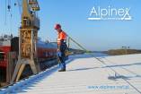 System linowy na dach z blachy trapezowej SecuRope Cold Deck