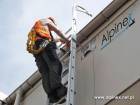 Drabina z szyną asekuracyjną Safe Ladder Pro