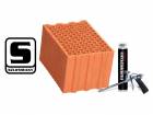 Pustak ceramiczny ścienny TERMOton P+W 25 Diament S (szlifowany)