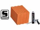 Pustak ceramiczny ścienny TERMOton P+W 25 S (szlifowany)