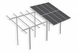 System Bifacial - 2 moduły w pionie